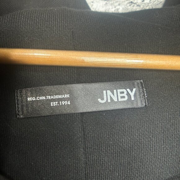 EUC JNBY Black Zip Up Hoodie Size Large (100% Cotton) - Picture 11 of 16